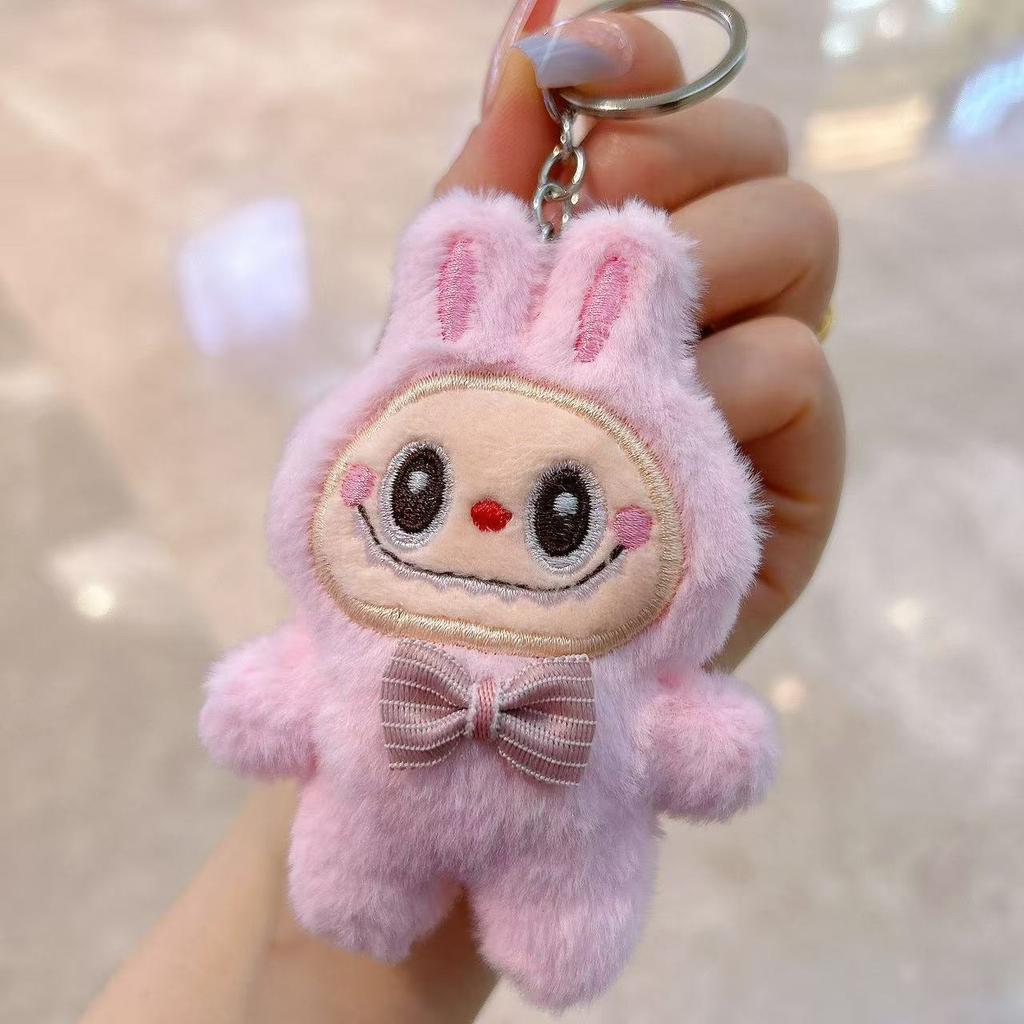 Cute Plush Doll Doll Pendant Versatile Trendy Doll Girl Bag Pendant Keychain Accessories