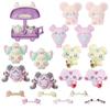 Bandai PuchiKyuA KyuNa Casa Carrello Set Completo Età 3+