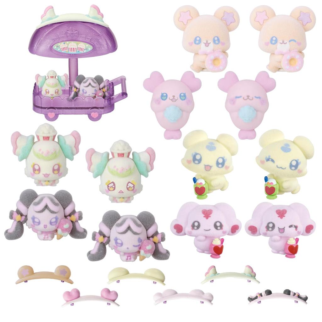 Bandai PuchiKyuA KyuNa Casa Carrello Set Completo Età 3+