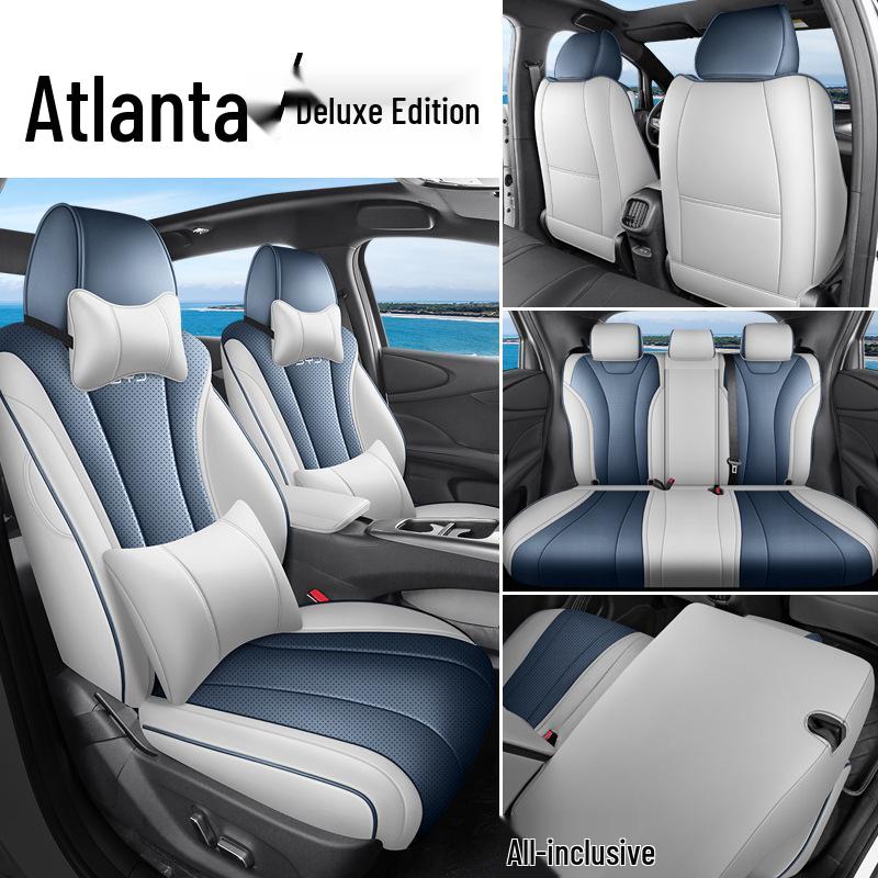 BYD 2025 Dolphin Intelligent Driving Seat Cover: Breathable, Perforated, All-Season, Full Surround Cushion