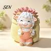 Cute Lamb Succulents Planter Planter, Cartoon Sheep Carring Bag Plant Pot, Small Pot for Gift Resin Flower Succulents, Houseplants, Desk Decoration