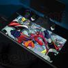 Mouse Pad UFO Robot Grendizer Goldorak Tablet Pad Laptop Desktop Rubber Mouse Pad Cute HD Rainbow Gaming Keyboard Mat For Csgo