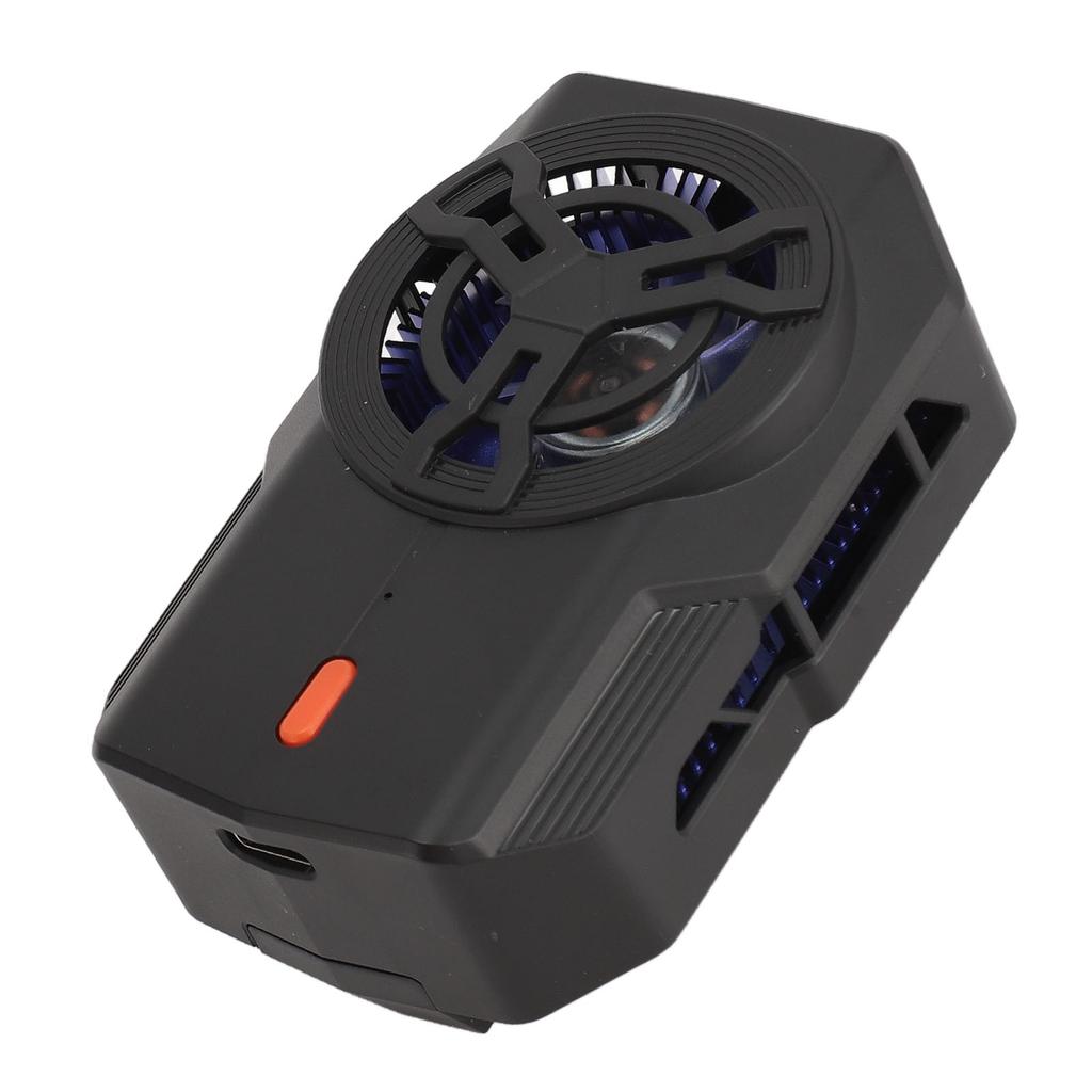 Semiconductor Phone Cooler Ice Porcelain 3 Gears Cordless Quiet Cell Phone Radiator Cooling Fan with Damping