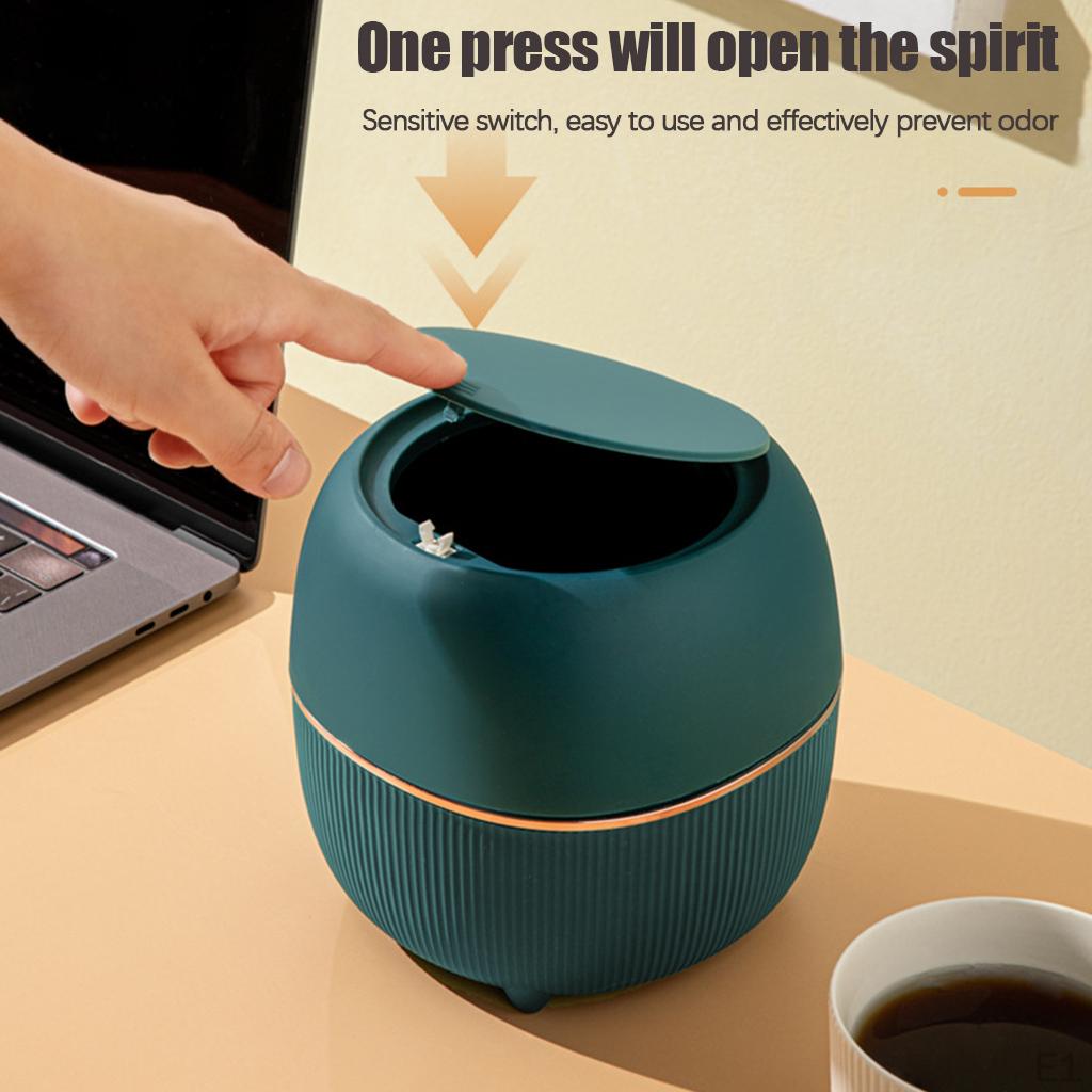 Cute Trash Can Garbage Basket Cleaning Tools Bedroom Accessory