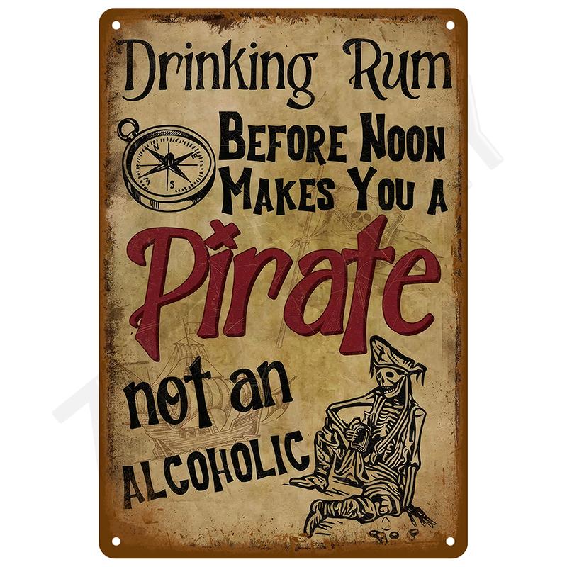 Metal Signs Vintage Metal Plates Posters Retro Wall Art Bar Accessories Mancave Tin Sign Room Luxury Home Decor Item Decorations