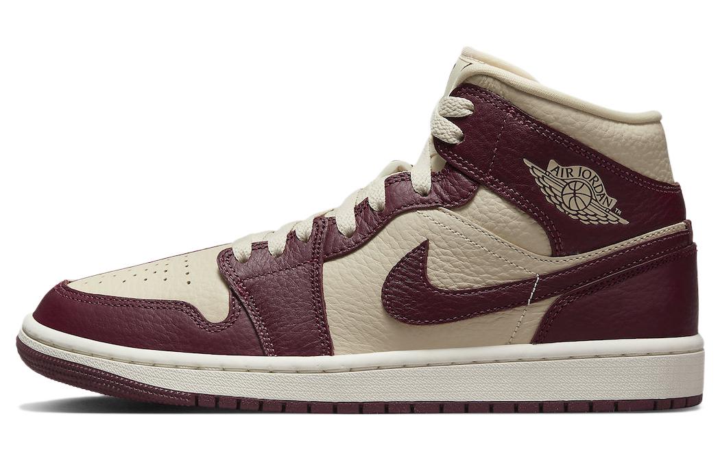 Air Jordan 1 Mid Se  Split Beach Cherrywood  Women s DR0501-200 36.5