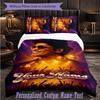 Personalized 3Pcs Bedding SetBruno Mars Custom Text Duvet Cover Pillowcase Set Bedroom Gift