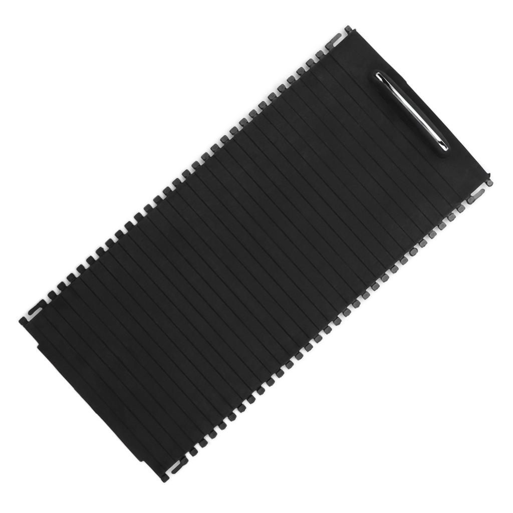 Center Console Slide Roller Cup Holder Blind Cover A20468076079051 Replacement for MercedesBenz W204 W212(Black )