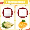 Fruits Slicer Cup Fruits Slicer Fast Cutting Several Slicing Options Even Slicing Cutter Precise Core Removal for Apples Pears