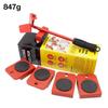 5-Piece Heavy Object Moving Kit - Household Transport Tools Set