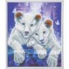Diamond Painting - Diamond Painting - Picture Frame Crystal Art - 21x25cm - Multicolore - Tigre