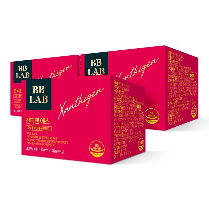 

Nutrione BB Lab Xanthigen S 600mg x 14ct x 3