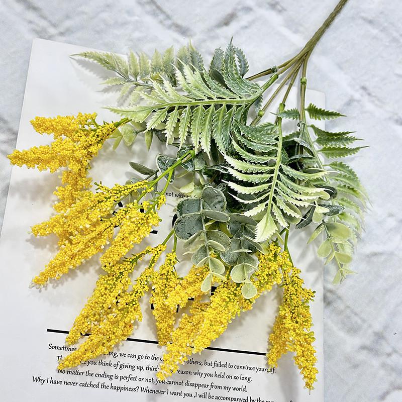 Euphrasia Ten Pectinata Plastic Faux Flower Plant For Home Decor And Event Use