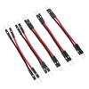 5PCS RC Motor Cable 2.54mm 2 Pin Dual Male Connector 030 050 180 Brushed Motor ESC Connection Cord