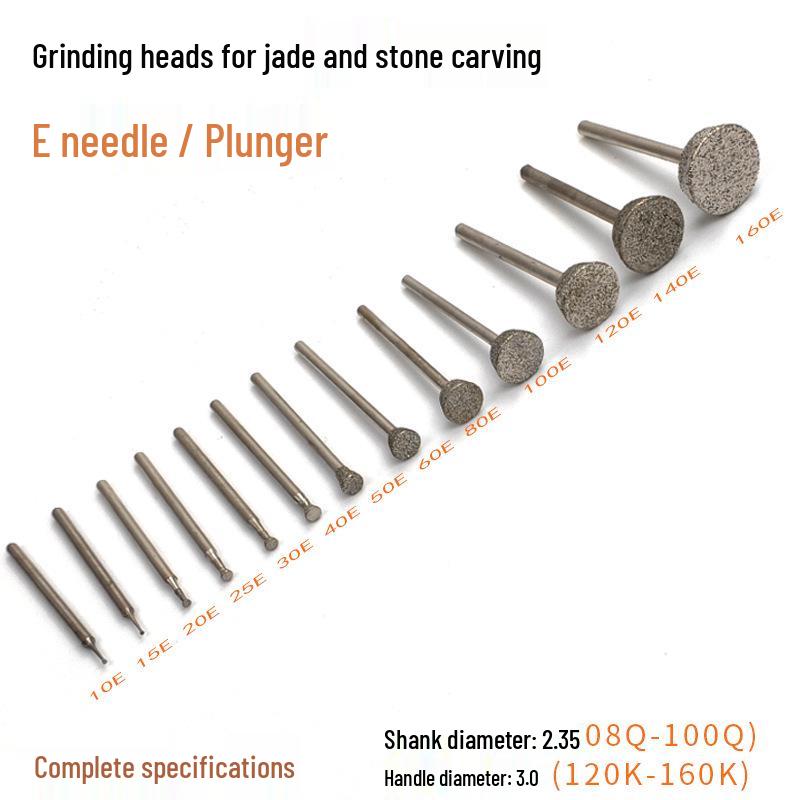 Diamond Grinding Needle for Jade, Emerald, and Amber Polishing Tools
