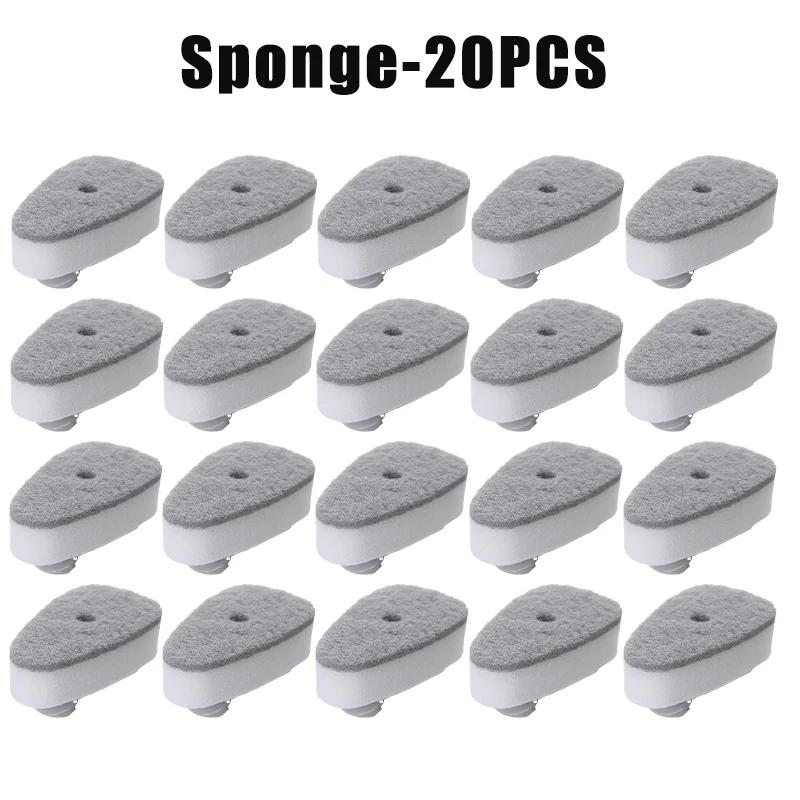 New Dishwand Set No-Scratch Soap Dishwashing Brush Scrubber Kitchen Cleaning Sponge Cleaning Brush for Pots Dishes Sink Comes