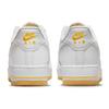 Nike Air Force 1 07 Weiß University Gold Gum Herren Sneaker Gummi-Hellbraun DZ4512-100