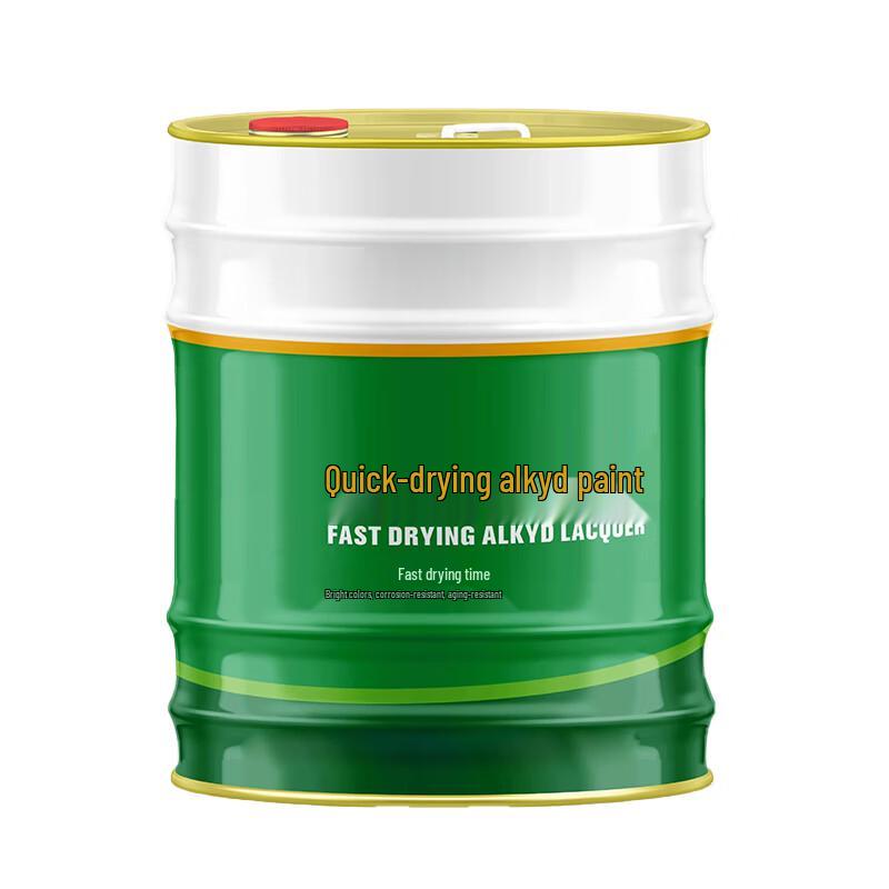 HONGCHENG 15kg Quick-Dry Alkyd Rust-Proof Metal Paint