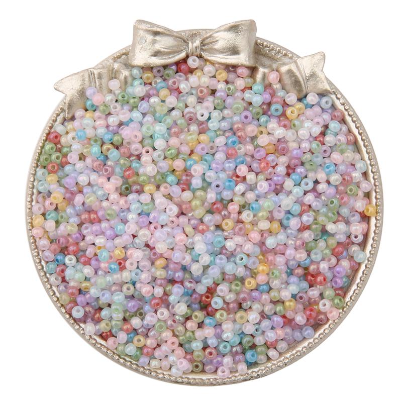 

2/3мм Вершково-хмарна симфонія Чеський скляний бісер Ювелірний бісер Розсипний бісер Для DIY Ювелірного ремесла Виготовлення Швейний бісер для одягу Аксесуари 22 3mm 220pcs