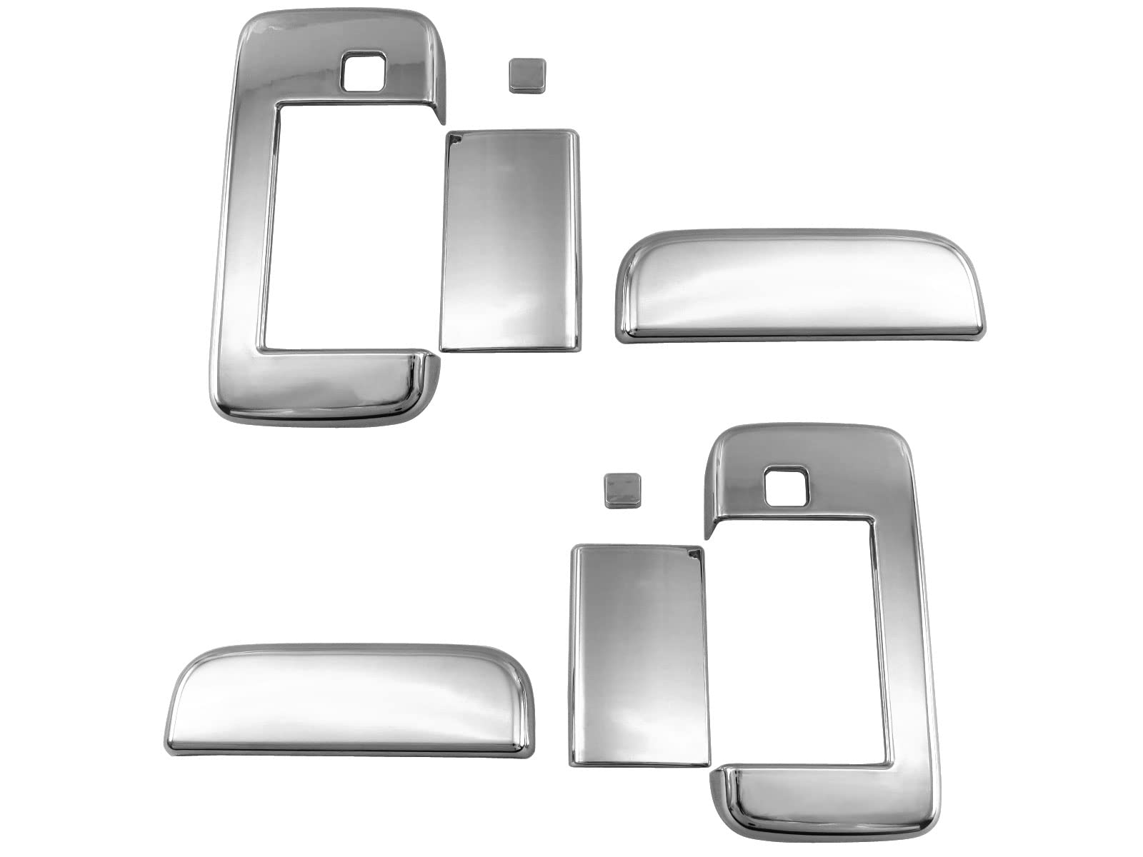 

BRIGHTZ Chrome Door Handle Cover Knob for Toyota Hijet Cargo Hijet Cargo S700V/S710V [DHC-NOBU-419] 700V/710V/700/710