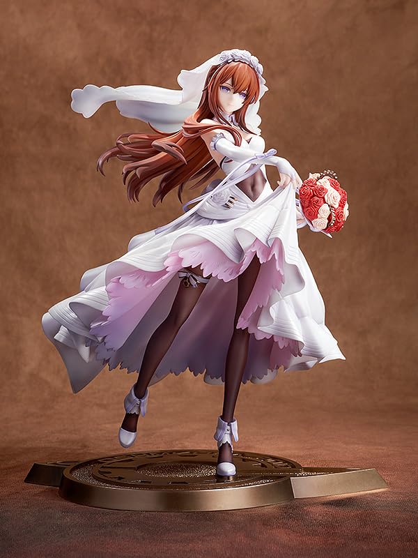STEINS GATE Makise Kurisu Wedding Dress Ver. 1/7 Scale Plastic Painted Finished Figure