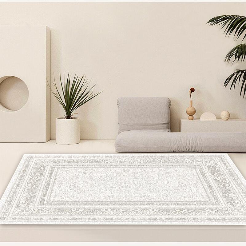 America Style Classical Carpet Living Room Boho Decoration Home Easy Clean Rugs Bedroom Bathroom Lint-free Non-slip Floor Mats