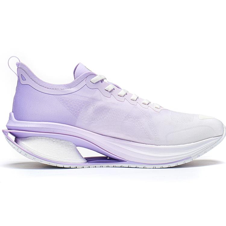 New LiNing WuShi 5S 3.0 Anti Slip And Wear Resistant Breathable Low Top Running Shoes Women's Purple White ARST002-3