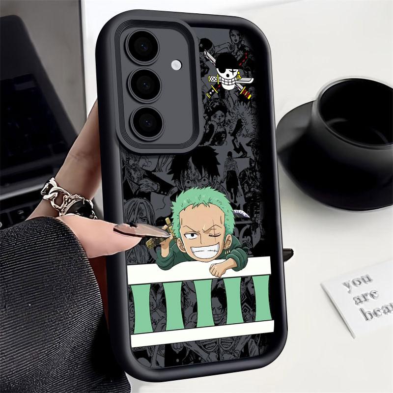 Anime One P-Pieces Zoro Phone Case For Samsung S26 S25 S24 S23 S21 S20 Ultra Shanks For Galaxy S25 S24 FE S26 Plus Silicon Cover