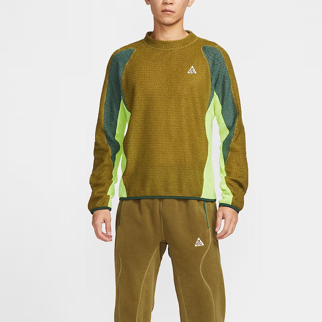 Nike ACG Fleece Crew Neck Loose Fit Long Sleeve Sweatshirt Men tops IH1446-368