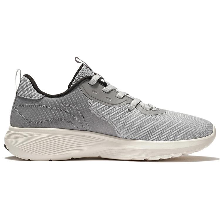 Li Ning Low top Running Shoes Men's Gray ARSS027-4