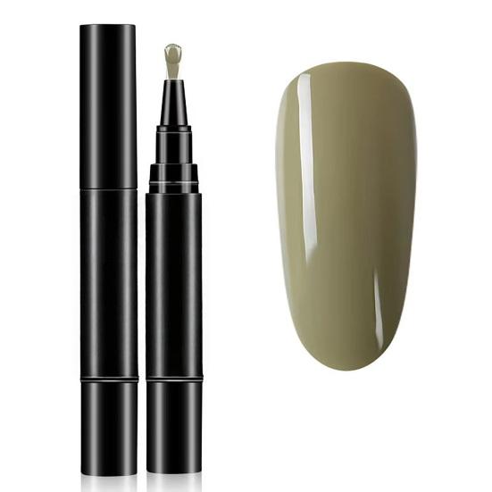 

1/6 шт. Ручка для лака для ногтей 3-в-1 Быстросохнущая Стойкая Высокоглянцевая DIY Маникюр Нейл-арт Натуральный Нюдовый Женский Девичий Лак-гель для ногтей на руках и ногах 16