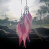 Home Rearview Mirror Wall Hanging Dream Catcher Dreamcatcher Wind Chimes Feather Car Pendant