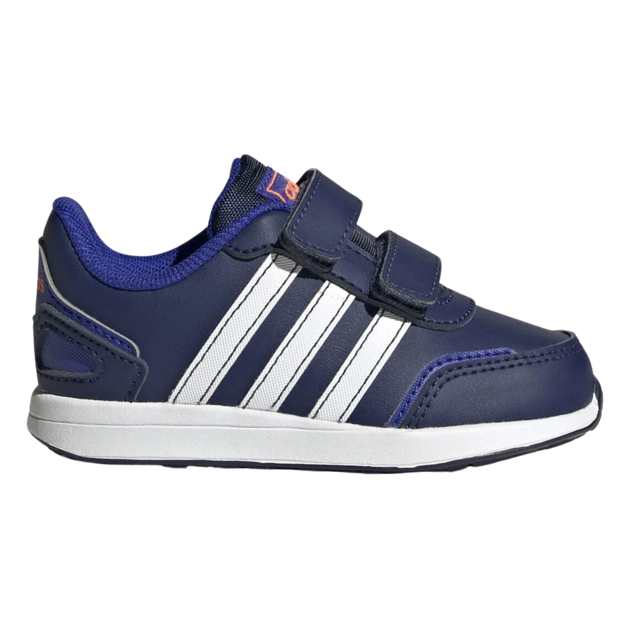 

Детские кроссовки на липучках Adidas H03794 Switch 3 темно-синие р. 23 23 синий