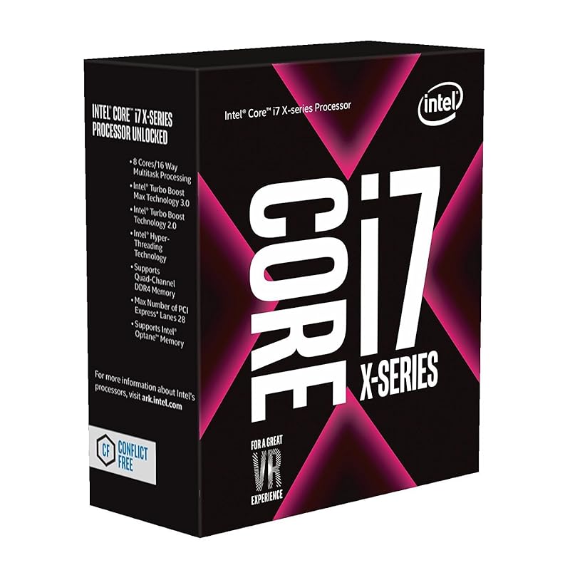 

intel Intel CPU Core i7-7820X 3.6GHz 11M cache 8 cores/16 threads LGA2066 BX80673I77820X [BOX][Japanese regular distribution product]