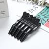 5Pcs Alligator Hair Clip Plastic Nonslip Durable Hairpin Black Pink Styling Accessories for Women Men Hairdressing