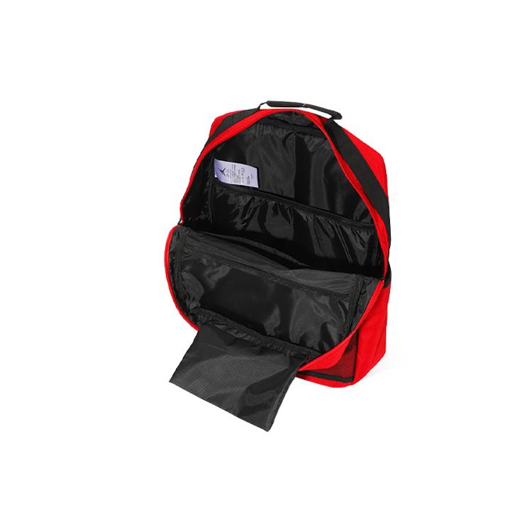 New Jordan Polyester Backpack Regular Unisex Red 9A0185-R78