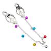 Adult Sex Toys Nipple Clamp Butterfly Bell Latex Pendant Mei Mei Clip Color Bell