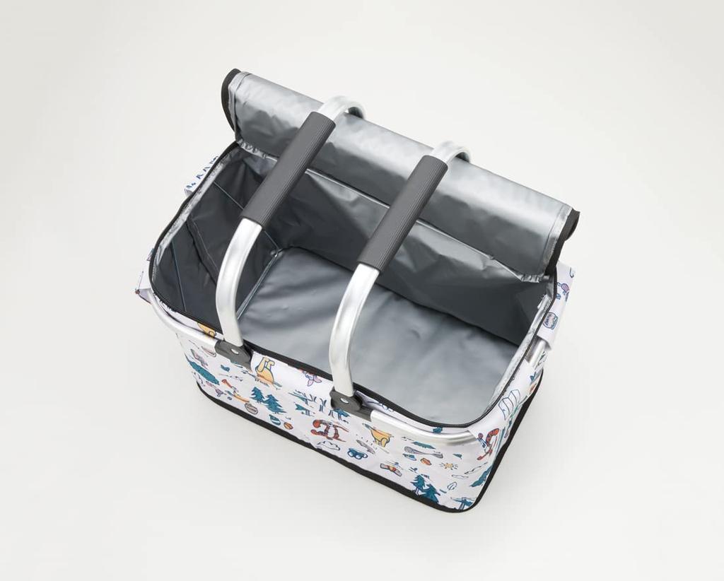 Skater Foldable Aluminum Handle Basket 30L Live in Nature Thermal/Cold BKA1-A