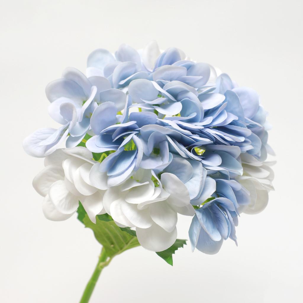 Feel moisturizing simulated hydrangea, home living room decorative flower bonsai decoration, fake flower