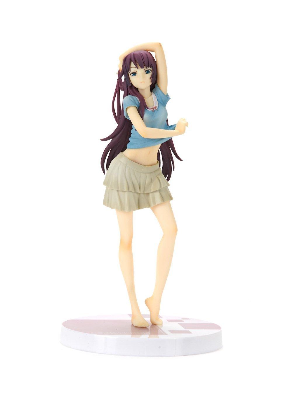 Nisio Isin Anime Project Bakemonogatari x Nisemonogatari DXF Figure Lower Senjougahara Hitagi - [Used]