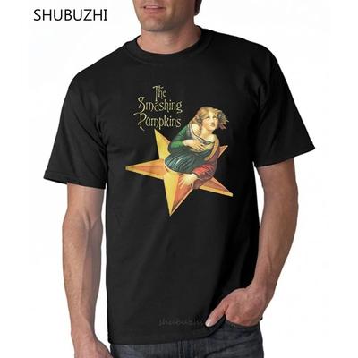 2024 The Smashing Pumpkins T Shirt Premium Cotton Rock Shirt Cotton T Shirt Men Summer Fashion Oversize Print T-shirt