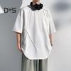 Men T-Shirt Sports Tees Round Neck Short Sleeve Solid Color Loose Fit Soft Breathable Summer Casual Tops Daily Wear