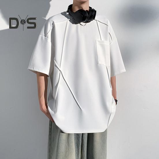 Pánské tričko Sportovní trička Kulatý výstřih Krátký rukáv Jednobarevné Volný střih Měkké Prodyšné Letní Ležérní Top Denní nošení