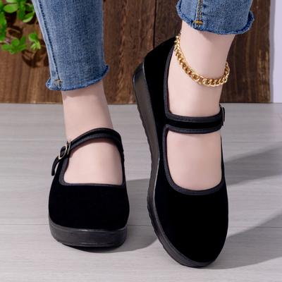 Scarpe da Donna Scarpe per Mezza Età Anziani Comode Non Stancanti Scarpe da Mamma per Ballare Scarpe con Tacco Alto da Lavoro Scarpe da Hotel Casual Morbide per Camminare Tutto il Giorno Scarpe da Ginnastica