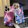 Coque de téléphone Yae Miko Genshin Impact pour iPhone 17 17Air 16 15 14 13 12 11 Pro Max Plus Colorée Argent