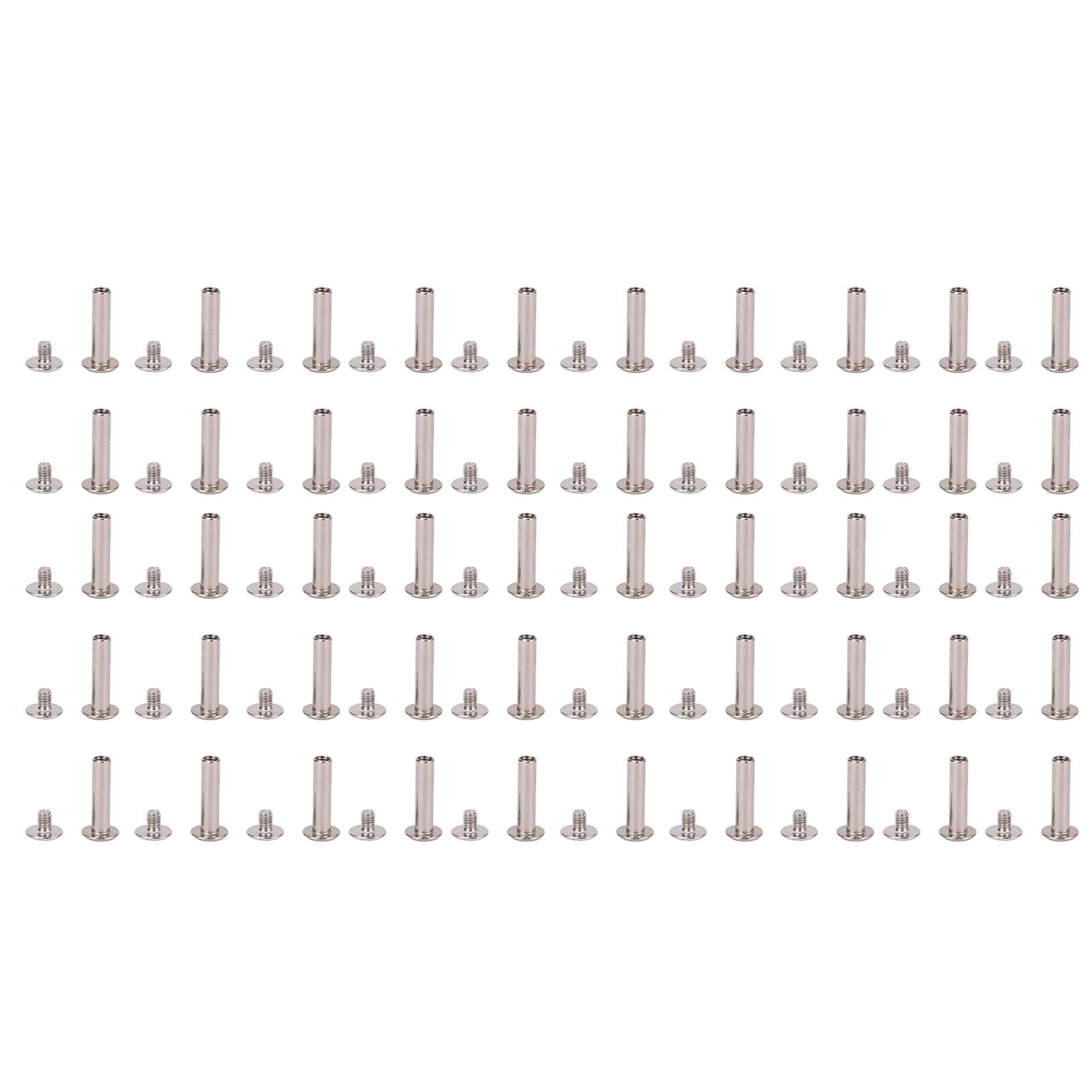 

50 комплектов винтовых заклепок M3.5 4.5x18x9 мм с круглой плоской головкой, из сплава, из нержавеющей стали, крепежные винты для