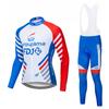 Mens Long Sleeve Cycling Jersey Pants Set Breathable Quick-Dry Outdoor Road Bike Riding Gear
