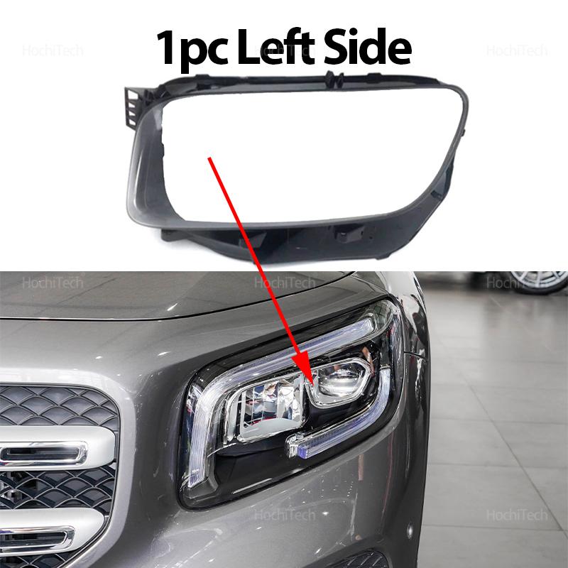 

For Mercedes-Benz GLB X247 W247 2020-2023 Headlight Cover Car Headlamp Lens Glass Replacement Front Lamp Shade Auto Shell 2022