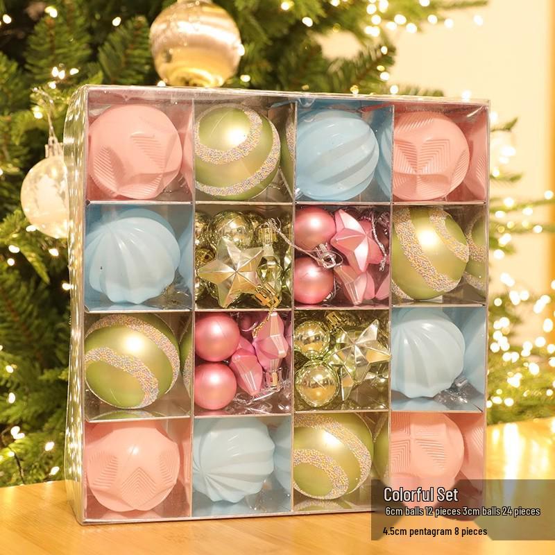 2025 Large Luminous Christmas Tree with Ornaments for Indoor Decoration