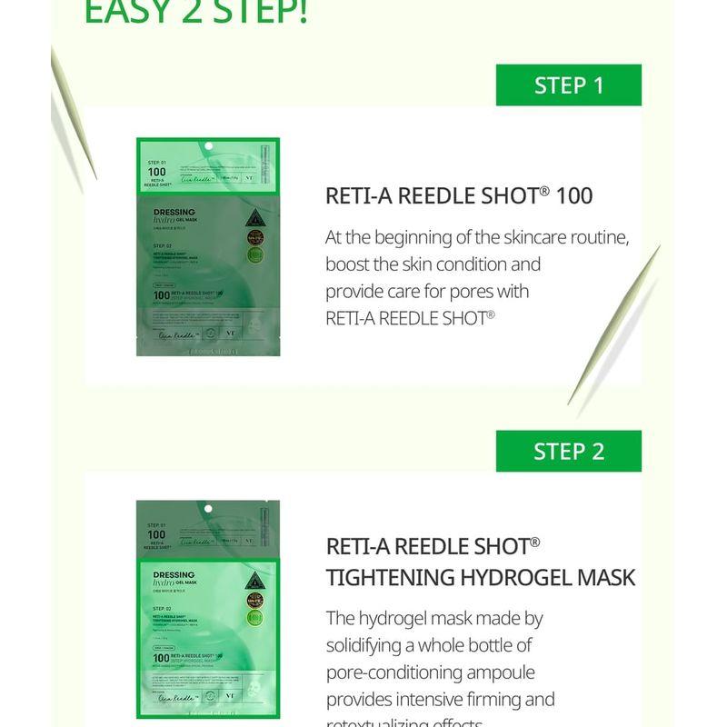 VT Reti-A Reedle Shot 100 2Step Hydrogel Mask Bundle Set